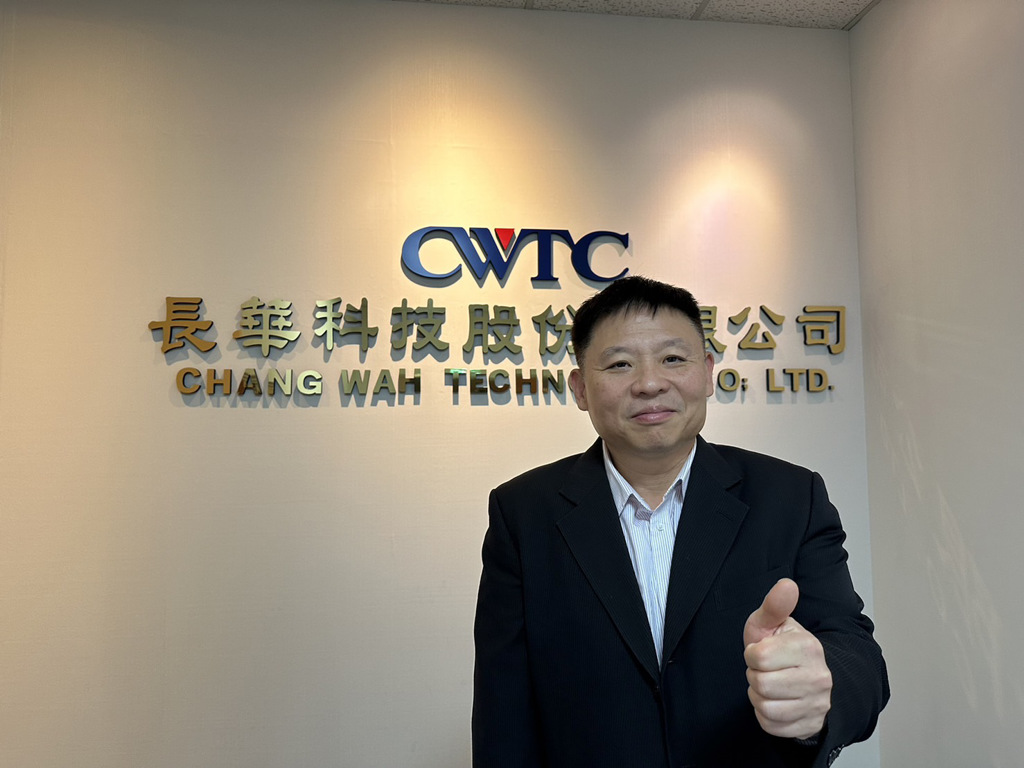 長科總經理洪全成(張漢綺攝影)